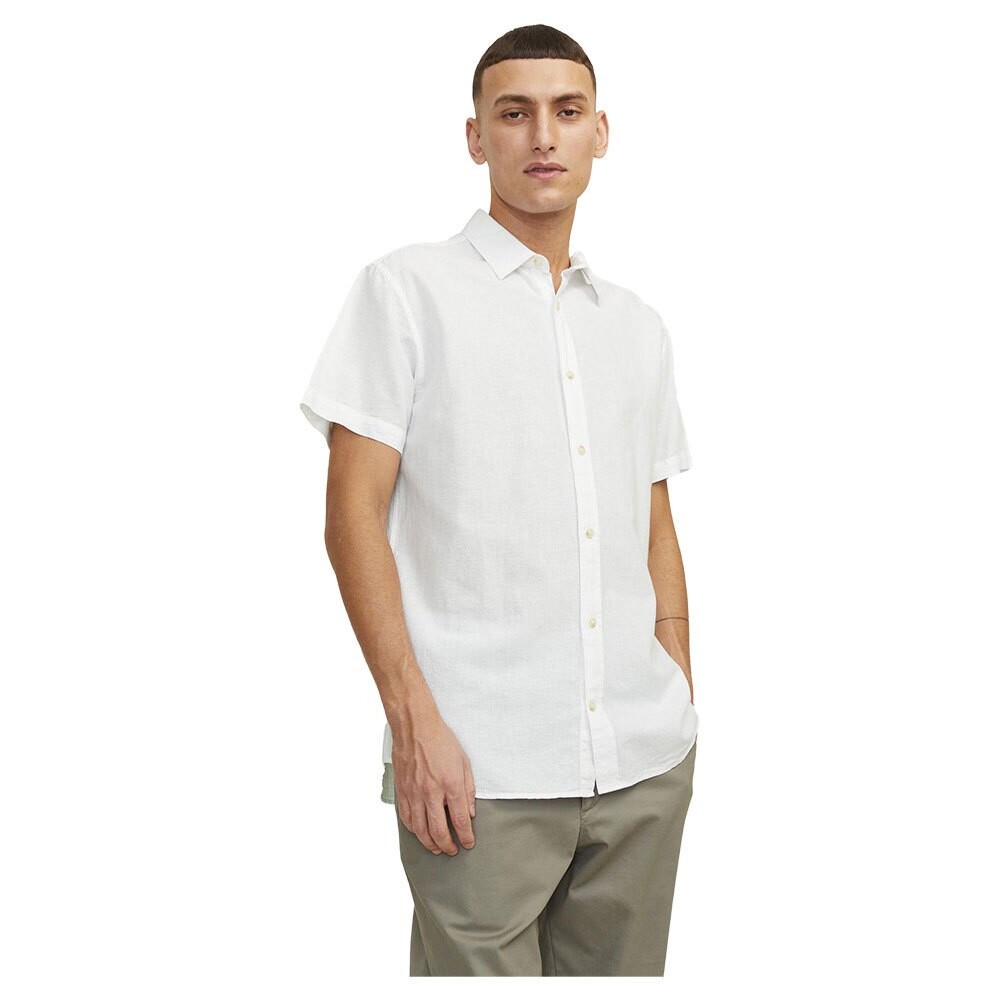 Рубашка с коротким рукавом Jack & Jones Summer Linen, белый
Рубашка с коротким рукавом Jack & Jones Summer Linen, белый