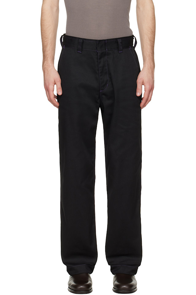 Рабочие брюки Needles, черный
Рабочие брюки Needles, черный