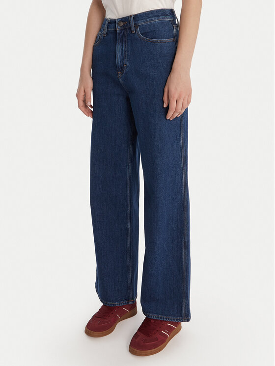 Джинсы wide leg Claire DW0DW22438 Tommy Jeans, синий
Джинсы wide leg Claire DW0DW22438 Tommy Jeans, синий