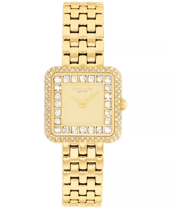 Женские часы с браслетом из нержавеющей стали золотистого оттенка, 24 мм Coach, gold-tone
Женские часы с браслетом из нержавеющей стали золотистого оттенка, 24 мм Coach, gold-tone