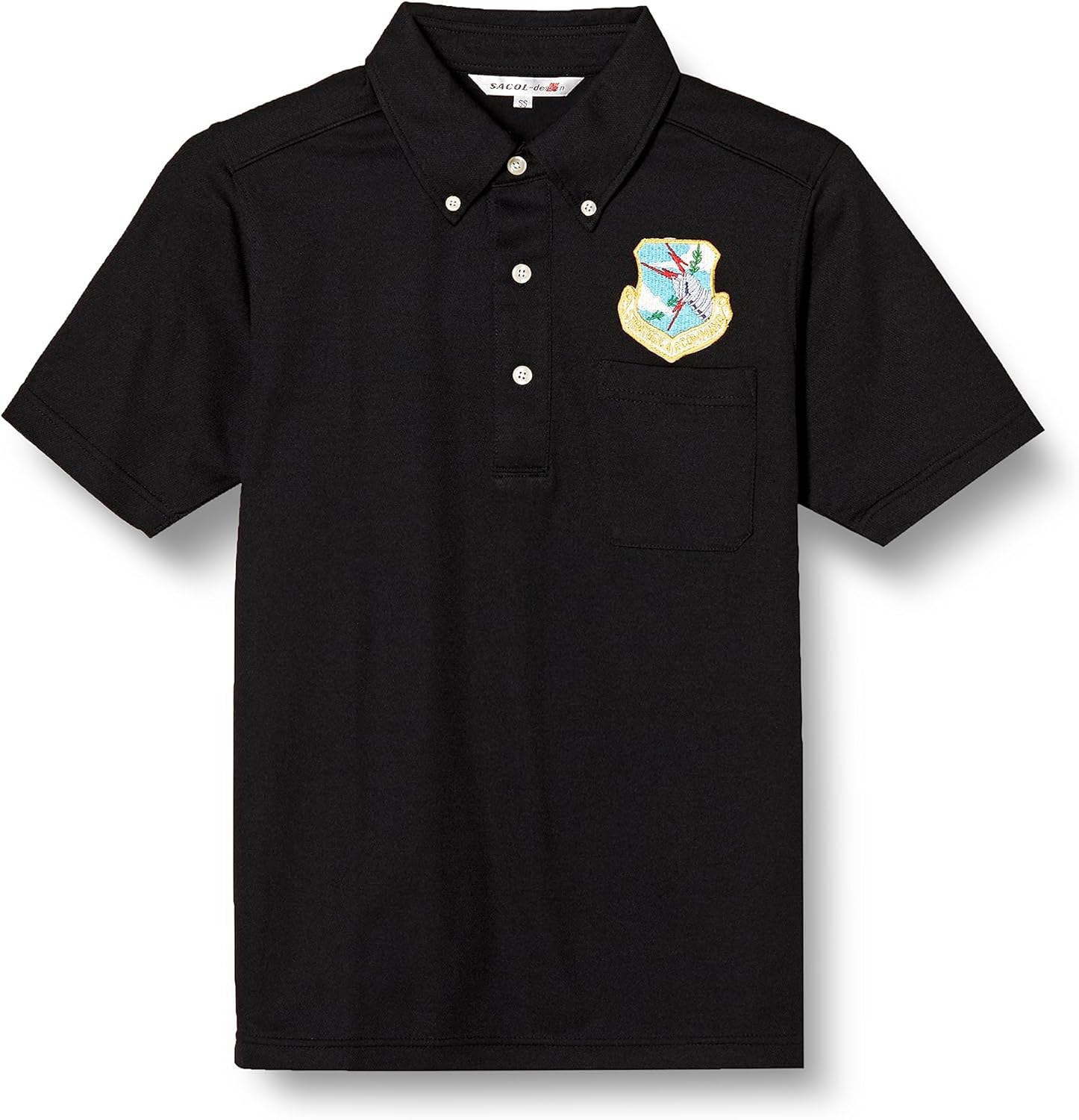 Поло-рубашка F-Style F-SD021123 с коротким рукавом, украшенная гербом армии США, впитывает пот, быстро сохнет, имеет карманы и застежку на пуговицах, черная
Поло-рубашка F-Style F-SD021123 с коротким рукавом, украшенная гербом армии США, впитывает пот, быстро сохнет, имеет карманы и застежку на пуговицах, черная