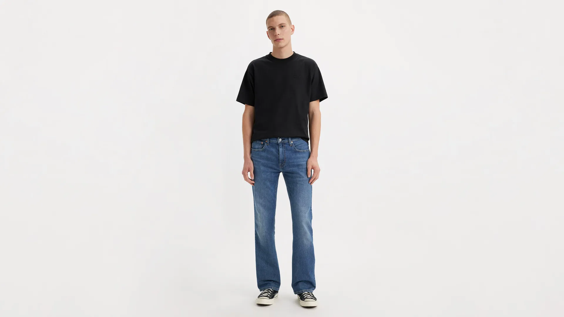 Узкие мужские джинсы 527 Bootcut Levi's, цвет Wanna Go Back - Dark Wash - Stretch
Узкие мужские джинсы 527 Bootcut Levi's, цвет Wanna Go Back - Dark Wash - Stretch
