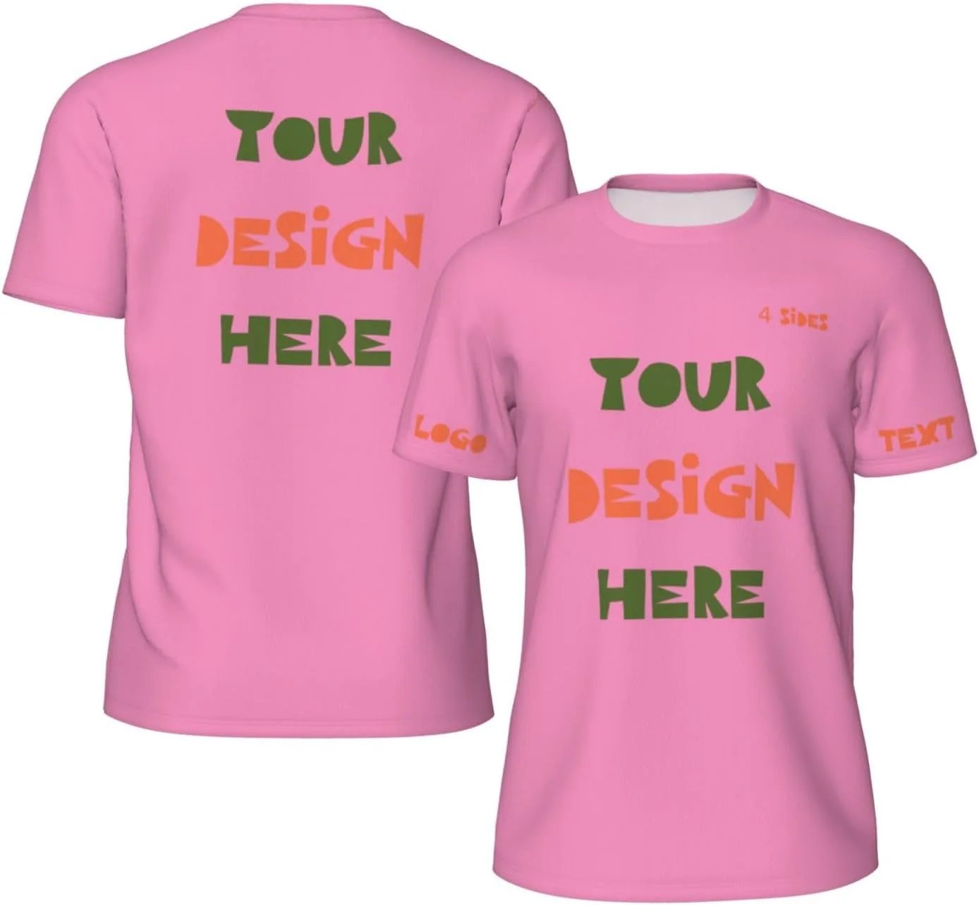 Футболка Custom с принтом на 4 сторонах
Футболка Custom с принтом на 4 сторонах