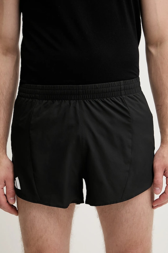 Шорты для бега Adizero Adidas Performance, черный 
Шорты для бега Adizero Adidas Performance, черный