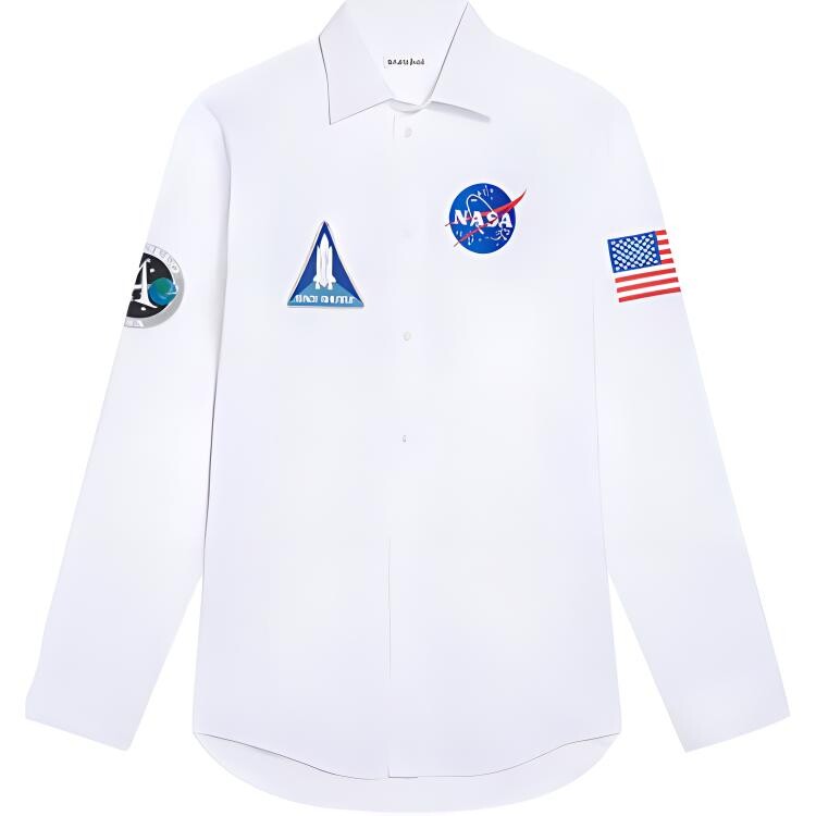 Рубашка мужская белая Balenciaga, белый
Рубашка мужская белая Balenciaga, белый