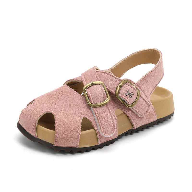 Детские сандалии с низким верхом и противоскользящим покрытием для детей от 3 до 7 лет YUZHAOLIN, розовый 
Детские сандалии с низким верхом и противоскользящим покрытием для детей от 3 до 7 лет YUZHAOLIN, розовый