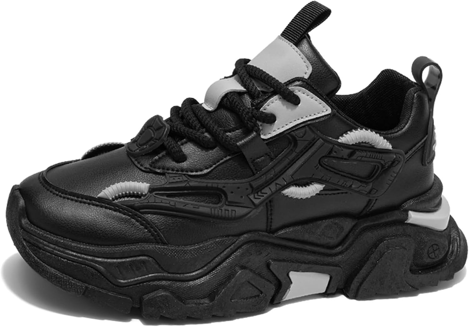 Мужские повседневные спортивные кроссовки для тенниса, бега и ходьбы, нескользящие массивные модные кроссовки для мужчин Spwagym, черный/серый
Мужские повседневные спортивные кроссовки для тенниса, бега и ходьбы, нескользящие массивные модные кроссовки для мужчин Spwagym, черный/серый