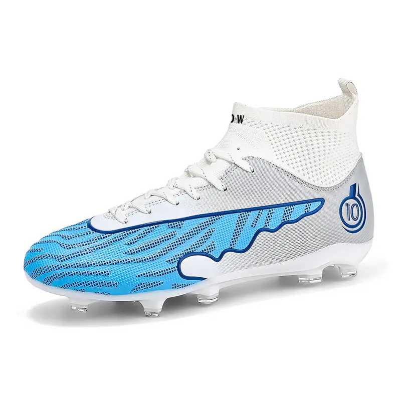 Футбольные бутсы для детей и подростков с высокой амортизацией и износостойкостью D&W, белый/синий
Футбольные бутсы для детей и подростков с высокой амортизацией и износостойкостью D&W, белый/синий