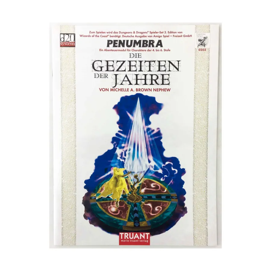 Модуль Die Gezeiten der Jahre (The Tide of Years, German Edition), Role Playing Games (Truant Spiele)
Модуль Die Gezeiten der Jahre (The Tide of Years, German Edition), Role Playing Games (Truant Spiele)
