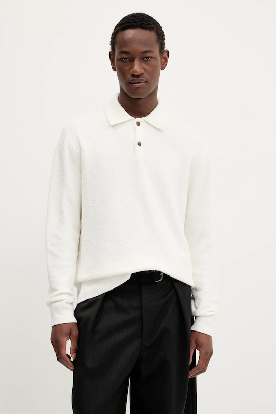 Свитер с добавлением шерсти Samsoe Samsoe, бежевый
Свитер с добавлением шерсти Samsoe Samsoe, бежевый