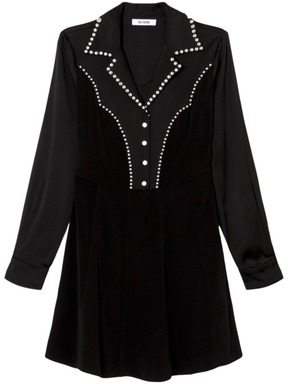 Платье RE/DONE с кокеткой в стиле вестерн, черный
Платье RE/DONE с кокеткой в стиле вестерн, черный