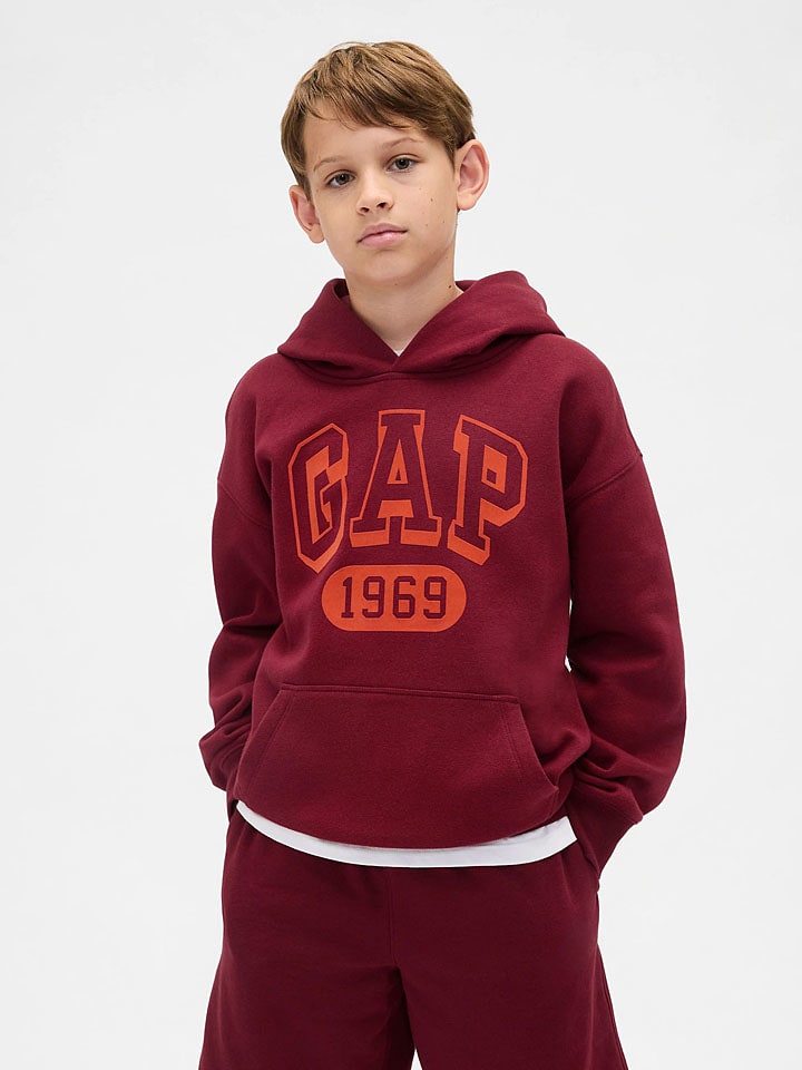 Толстовка красного цвета GAP
Толстовка красного цвета GAP