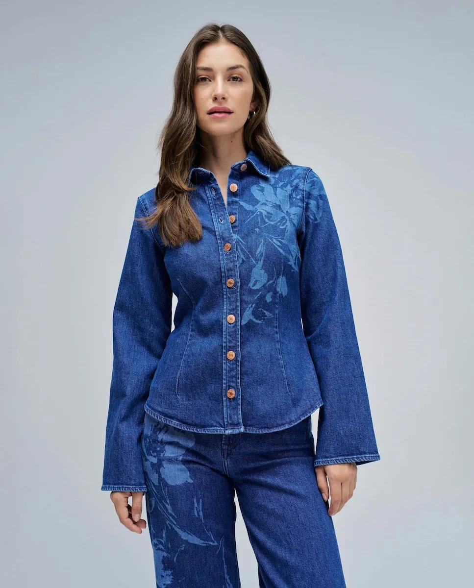 Женская стеганая рубашка из смеси материалов Salsa Jeans, синий
Женская стеганая рубашка из смеси материалов Salsa Jeans, синий