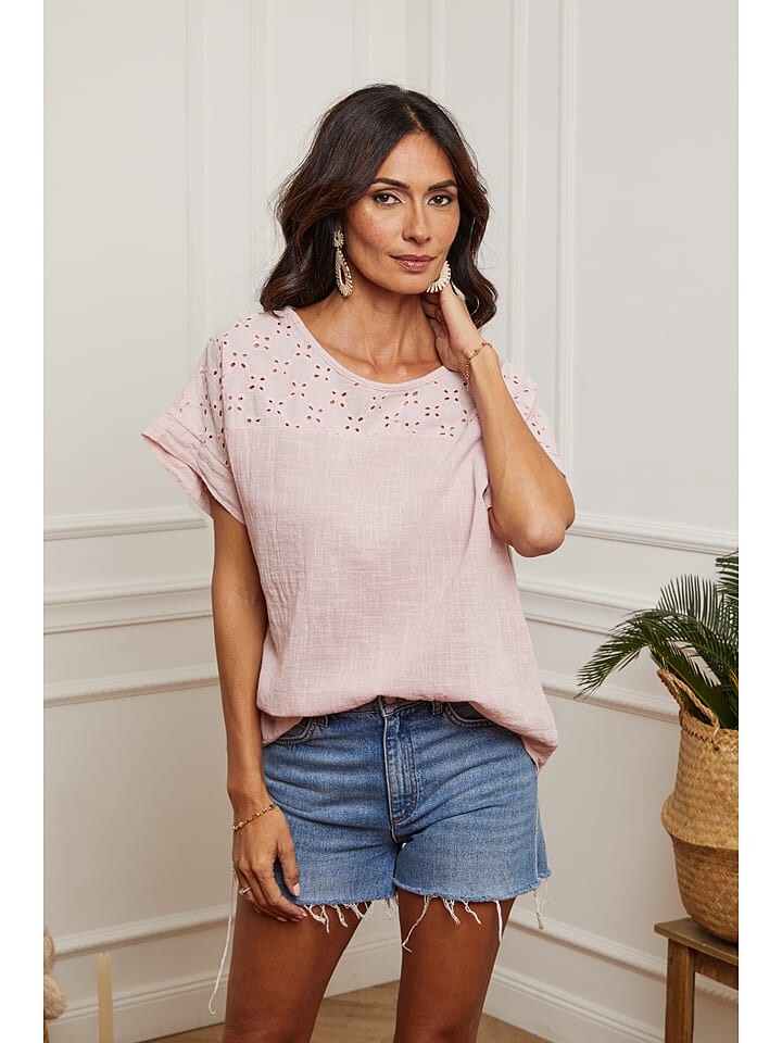 Футболка La Compagnie Du Lin, розовый
Футболка La Compagnie Du Lin, розовый