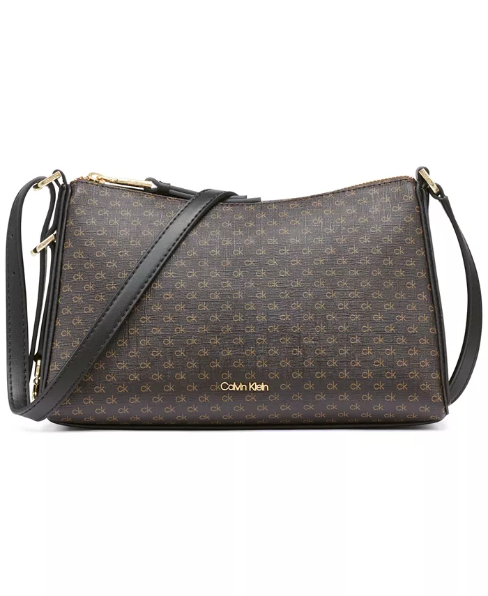 Сумка-тоут Mandy Mini Signature с застежкой-молнией и кроссбоди Calvin Klein, коричневый
Сумка-тоут Mandy Mini Signature с застежкой-молнией и кроссбоди Calvin Klein, коричневый