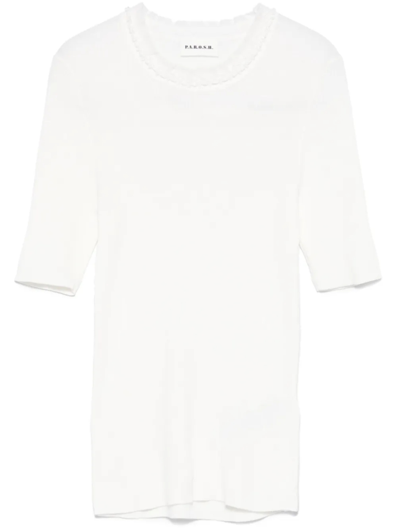 Футболка в рубчик P.A.R.O.S.H., белый
Футболка в рубчик P.A.R.O.S.H., белый
