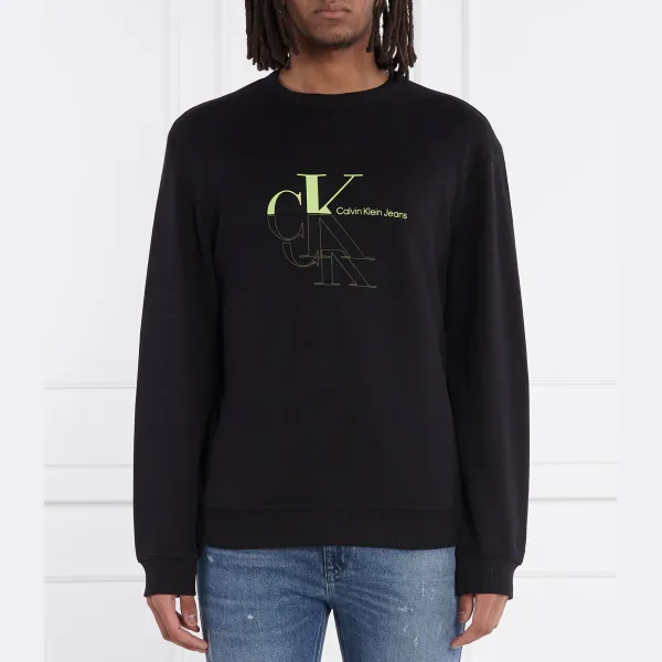 Толстовка классического кроя с монограммой Echo Calvin Klein, черный
Толстовка классического кроя с монограммой Echo Calvin Klein, черный
