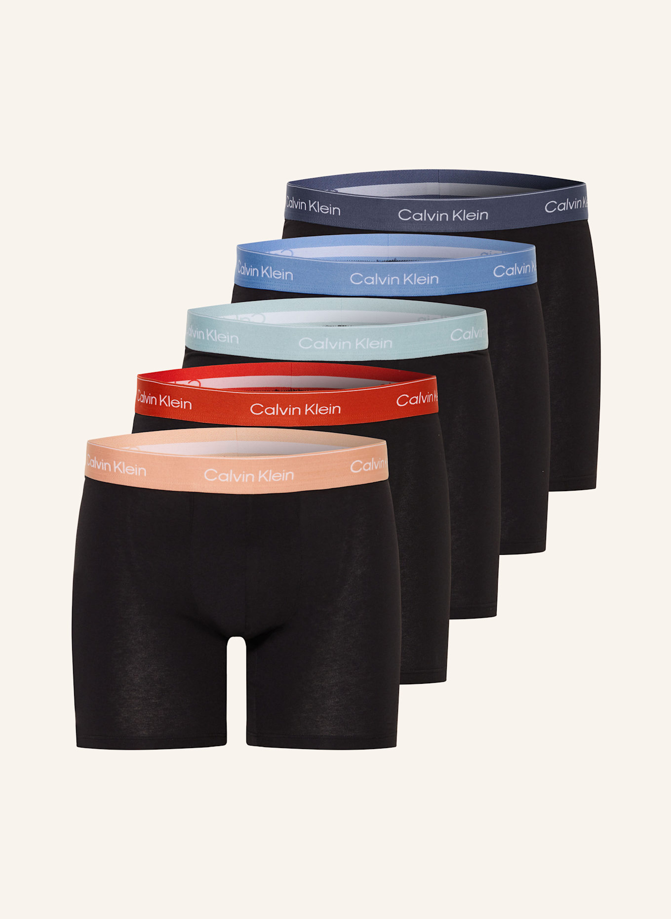 5 пар трусов-боксеров Calvin Klein, черный
5 пар трусов-боксеров Calvin Klein, черный