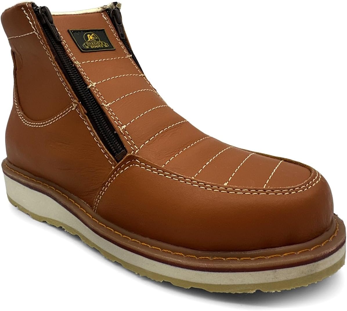 Мужские ботинки The Western Shops с кожаным верхом, двойной молнией и мягким носком, Honey
Мужские ботинки The Western Shops с кожаным верхом, двойной молнией и мягким носком, Honey