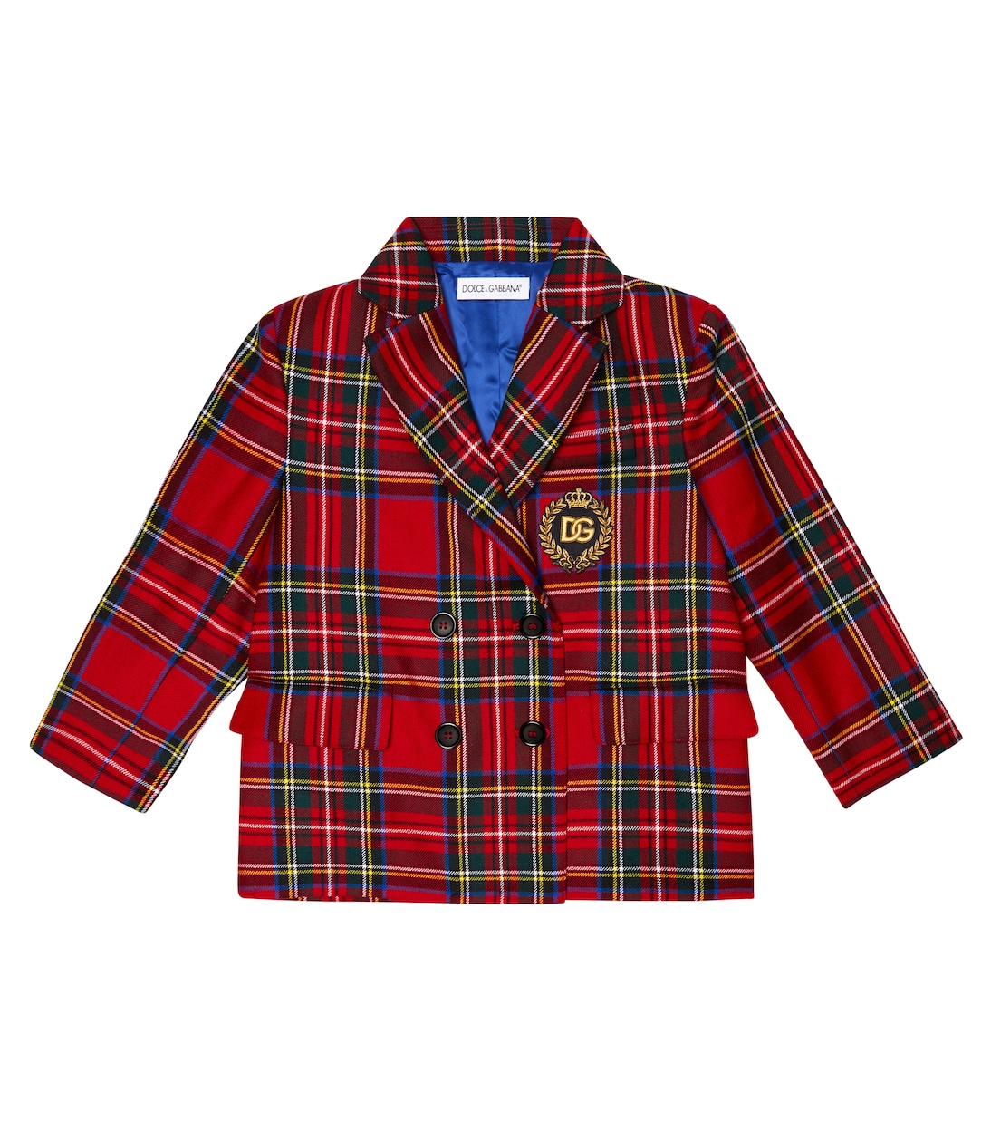 Клетчатый шерстяной пиджак в клетку тартан Dolce&Gabbana Kids, Quadri-Check-Tartan
Клетчатый шерстяной пиджак в клетку тартан Dolce&Gabbana Kids, Quadri-Check-Tartan