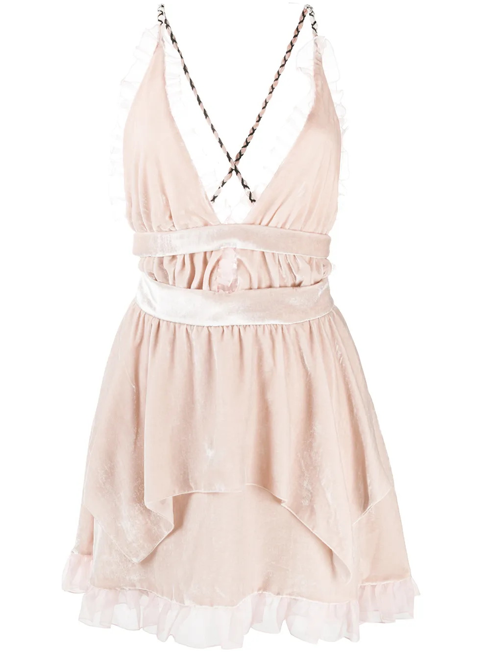 Расклешенное платье с оборками Philosophy Di Lorenzo Serafini, розовый
Расклешенное платье с оборками Philosophy Di Lorenzo Serafini, розовый