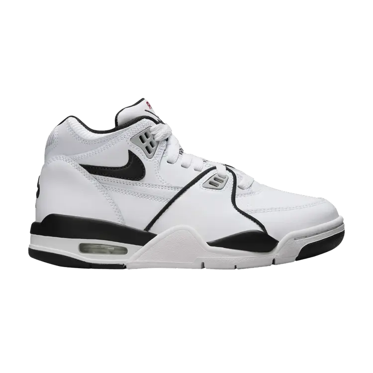 Кроссовки Air Flight 89 GS 'White Black', белый 
Кроссовки Air Flight 89 GS 'White Black', белый