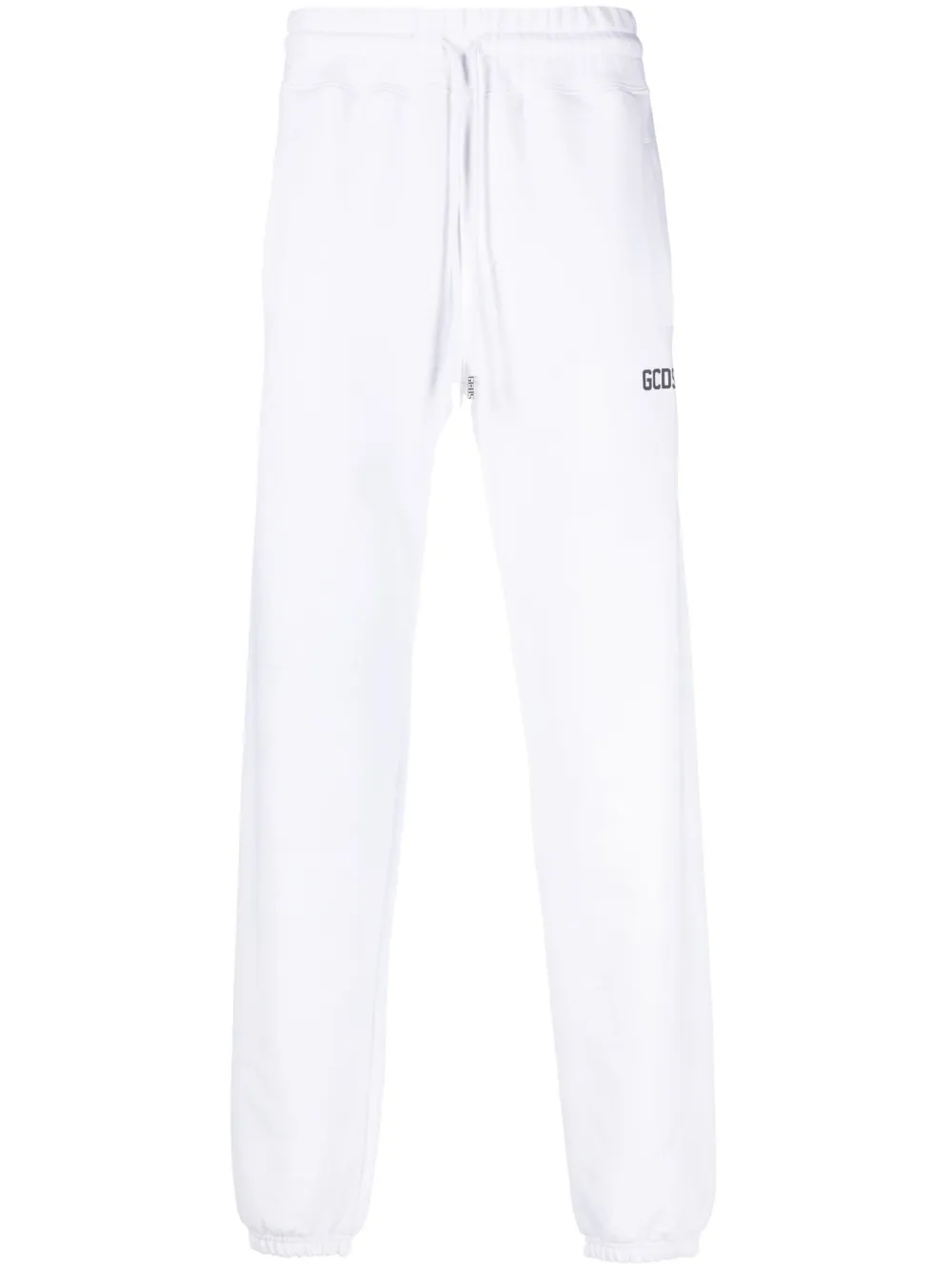 Зауженные брюки с кулиской GCDS, белый
Зауженные брюки с кулиской GCDS, белый