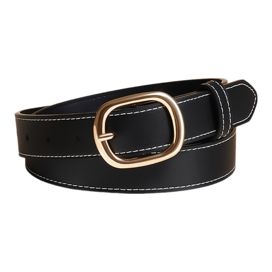 Ремень женский из спилка кожи Split Cow Leather, 28 см WARRIOR, черный золото buckle
Ремень женский из спилка кожи Split Cow Leather, 28 см WARRIOR, черный золото buckle