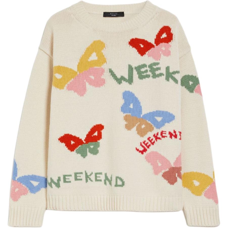 Свитер женский белый WEEKEND MaxMara
Свитер женский белый WEEKEND MaxMara
