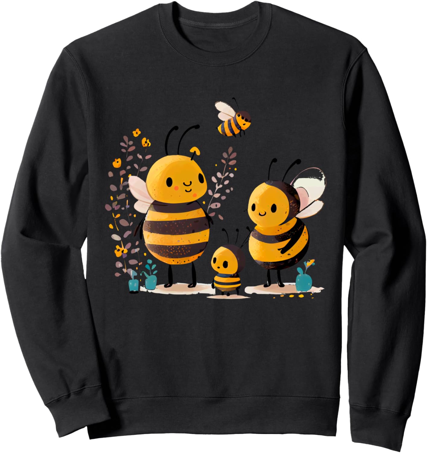Милая пчелиная семья, природа, медоносные пчелы, растения, цветы, толстовка Cute Bee Family Nature Bees Plants Flowers, черный
Милая пчелиная семья, природа, медоносные пчелы, растения, цветы, толстовка Cute Bee Family Nature Bees Plants Flowers, черный