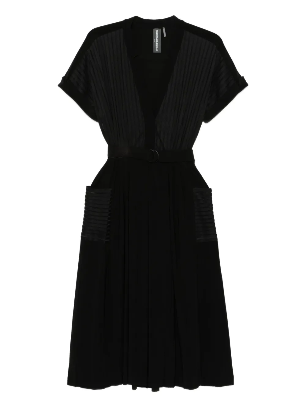 Платье миди в полоску Norma Kamali, черный
Платье миди в полоску Norma Kamali, черный