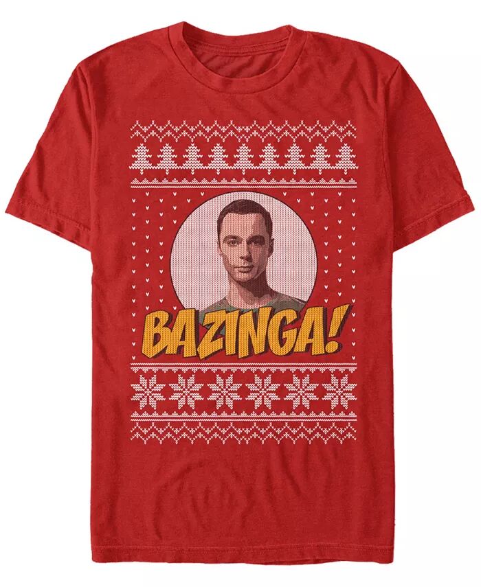 Мужская футболка с коротким рукавом Bazinga Big Bang Theory Fifth Sun, красный
Мужская футболка с коротким рукавом Bazinga Big Bang Theory Fifth Sun, красный