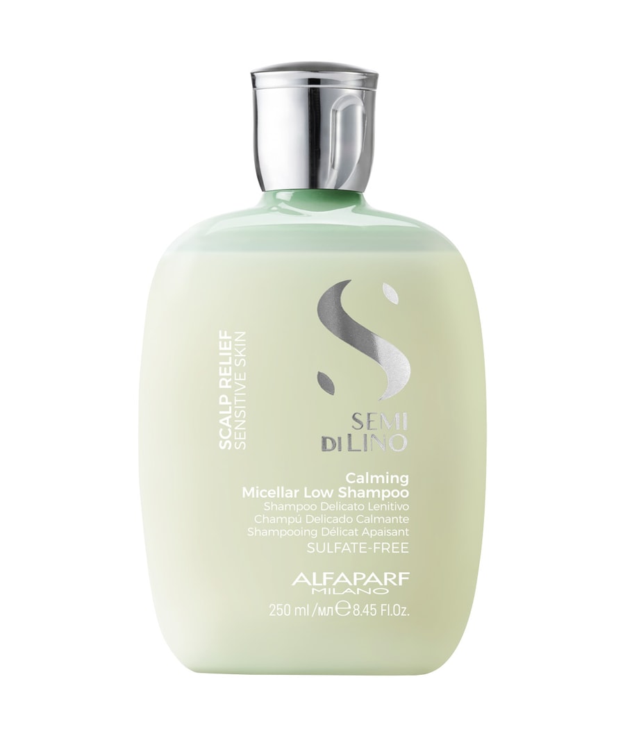 Шампунь для волос ALFAPARF MILANO Semi di Lino Scalp Relief Calming Micellar Low Shampoo, 250 ml
Шампунь для волос ALFAPARF MILANO Semi di Lino Scalp Relief Calming Micellar Low Shampoo, 250 ml