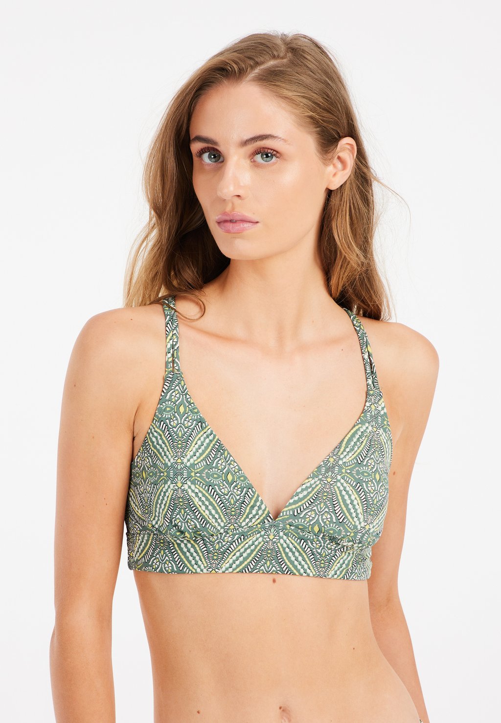 Верх бикини MIXSUPERAU Protest, зеленый
Верх бикини MIXSUPERAU Protest, зеленый