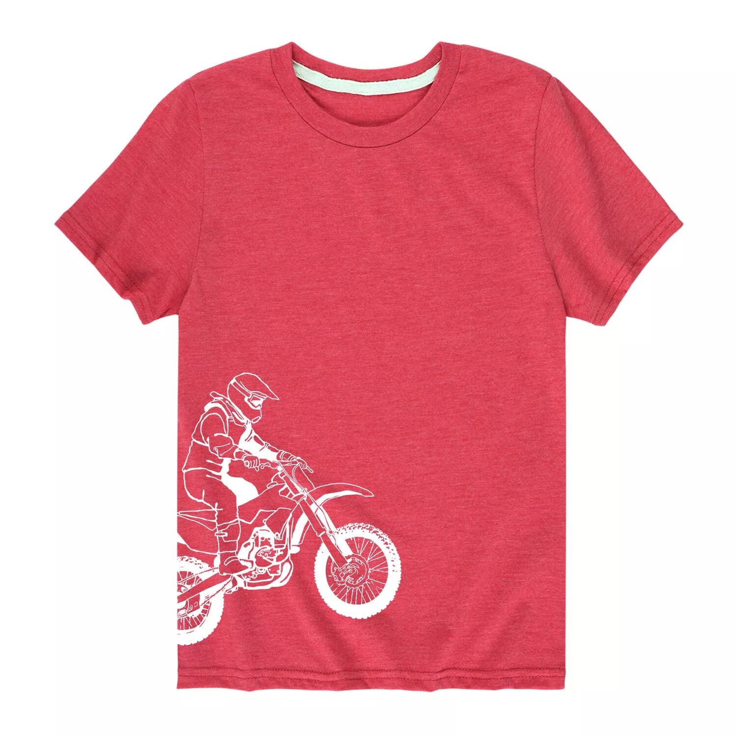 Футболка с рисунком Motor Cross Side Hit для мальчиков 8–20 лет Licensed Character, красный
Футболка с рисунком Motor Cross Side Hit для мальчиков 8–20 лет Licensed Character, красный