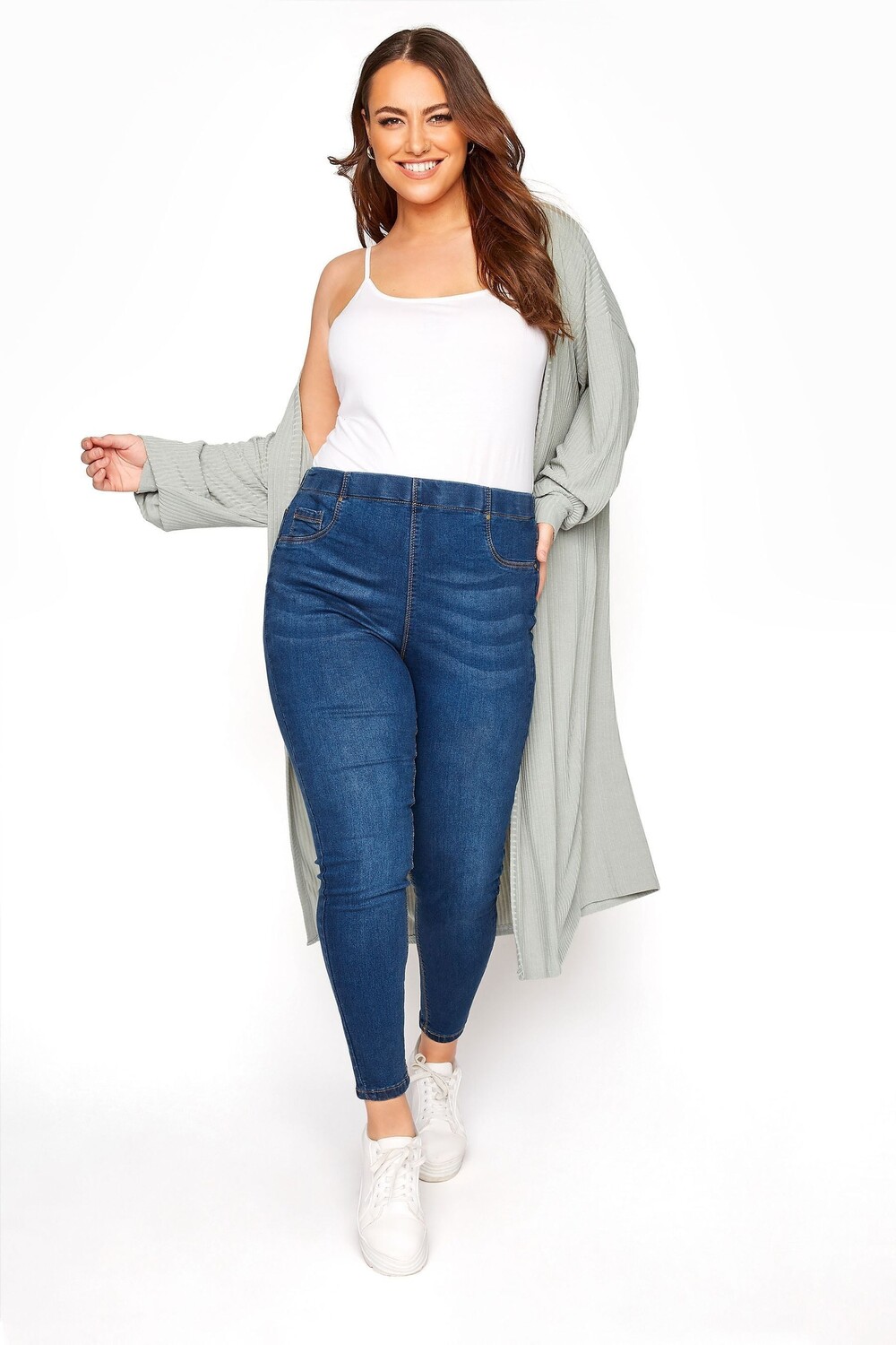 Укороченные джеггинсы Дженни Yours Curve, синий
Укороченные джеггинсы Дженни Yours Curve, синий