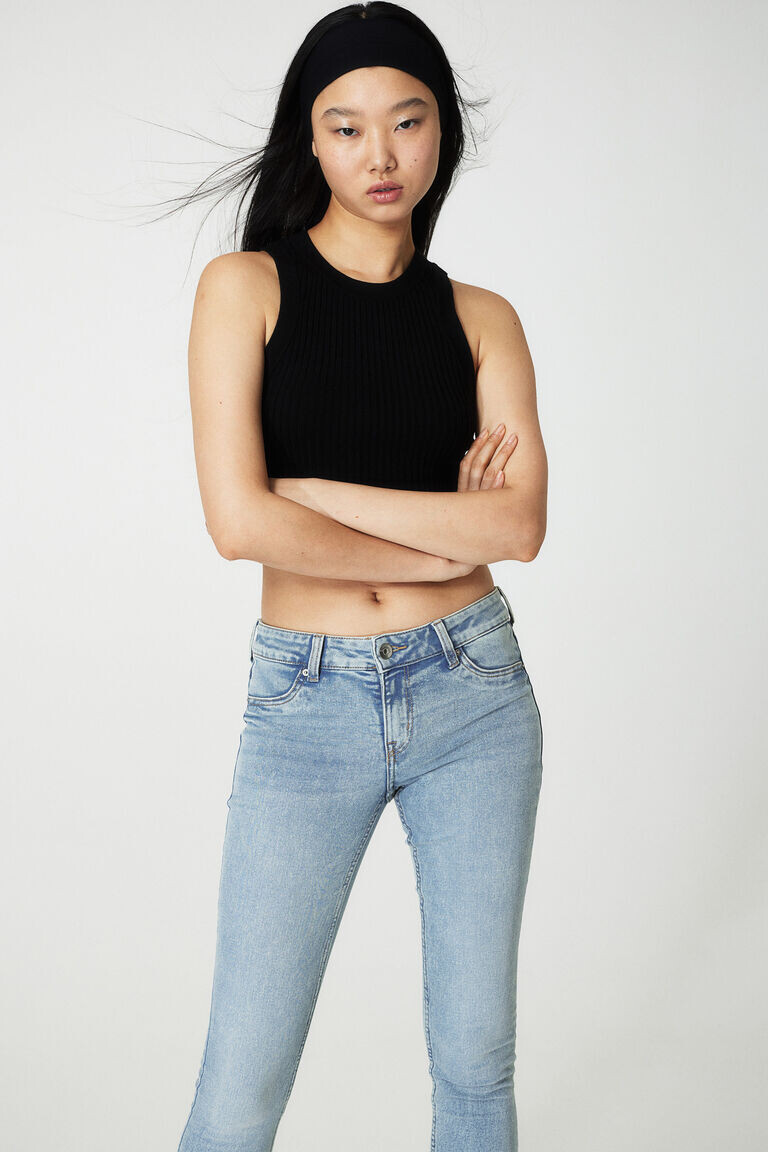 Джинсы скинни H&M, синий 
Джинсы скинни H&M, синий