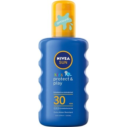 Sun Kids Защитный и увлажняющий солнцезащитный спрей Spf 30 – 200 мл, Nivea
Sun Kids Защитный и увлажняющий солнцезащитный спрей Spf 30 – 200 мл, Nivea