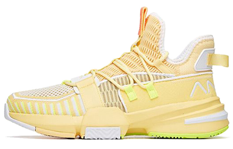 Баскетбольные кроссовки Craze 1 мужские высокие желтые/белые Anta
Баскетбольные кроссовки Craze 1 мужские высокие желтые/белые Anta