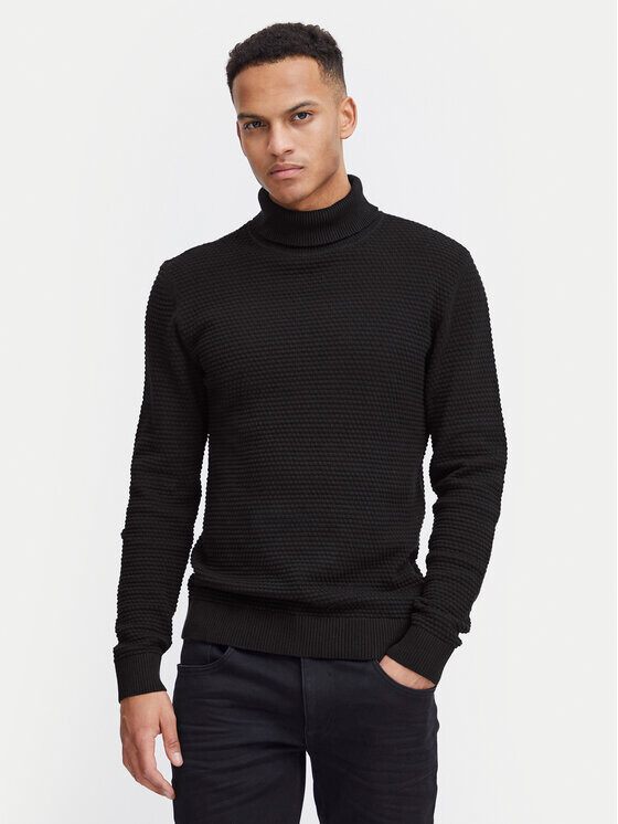 Свитер с высоким воротником обычного кроя Blend, черный
Свитер с высоким воротником обычного кроя Blend, черный