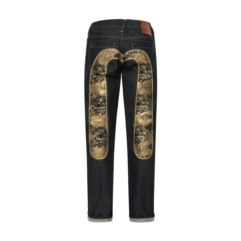 Джинсы мужские деним синие Evisu, синий
Джинсы мужские деним синие Evisu, синий