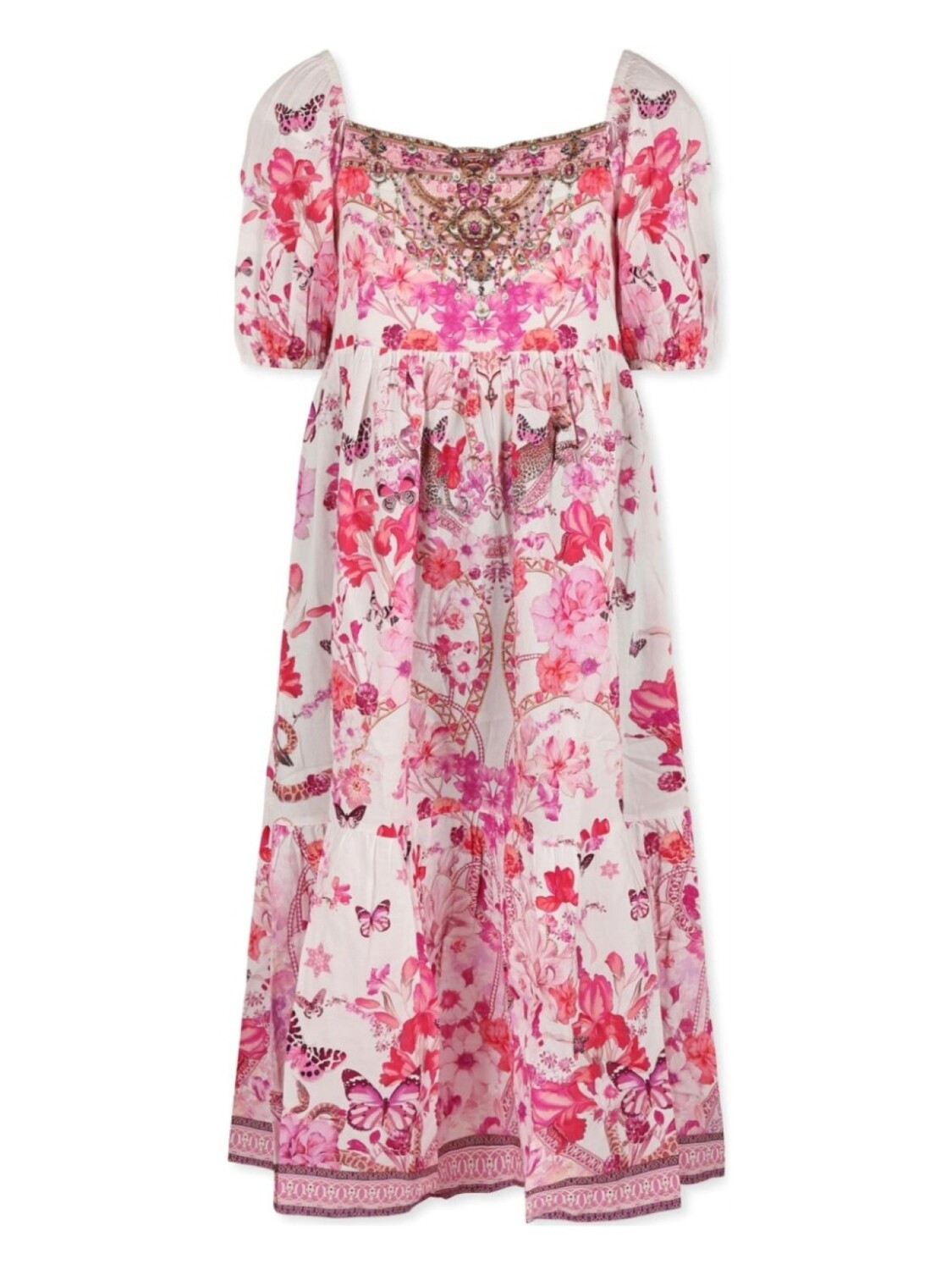 Платье миди с рукавами-фонариками Camilla Kids, белый
Платье миди с рукавами-фонариками Camilla Kids, белый