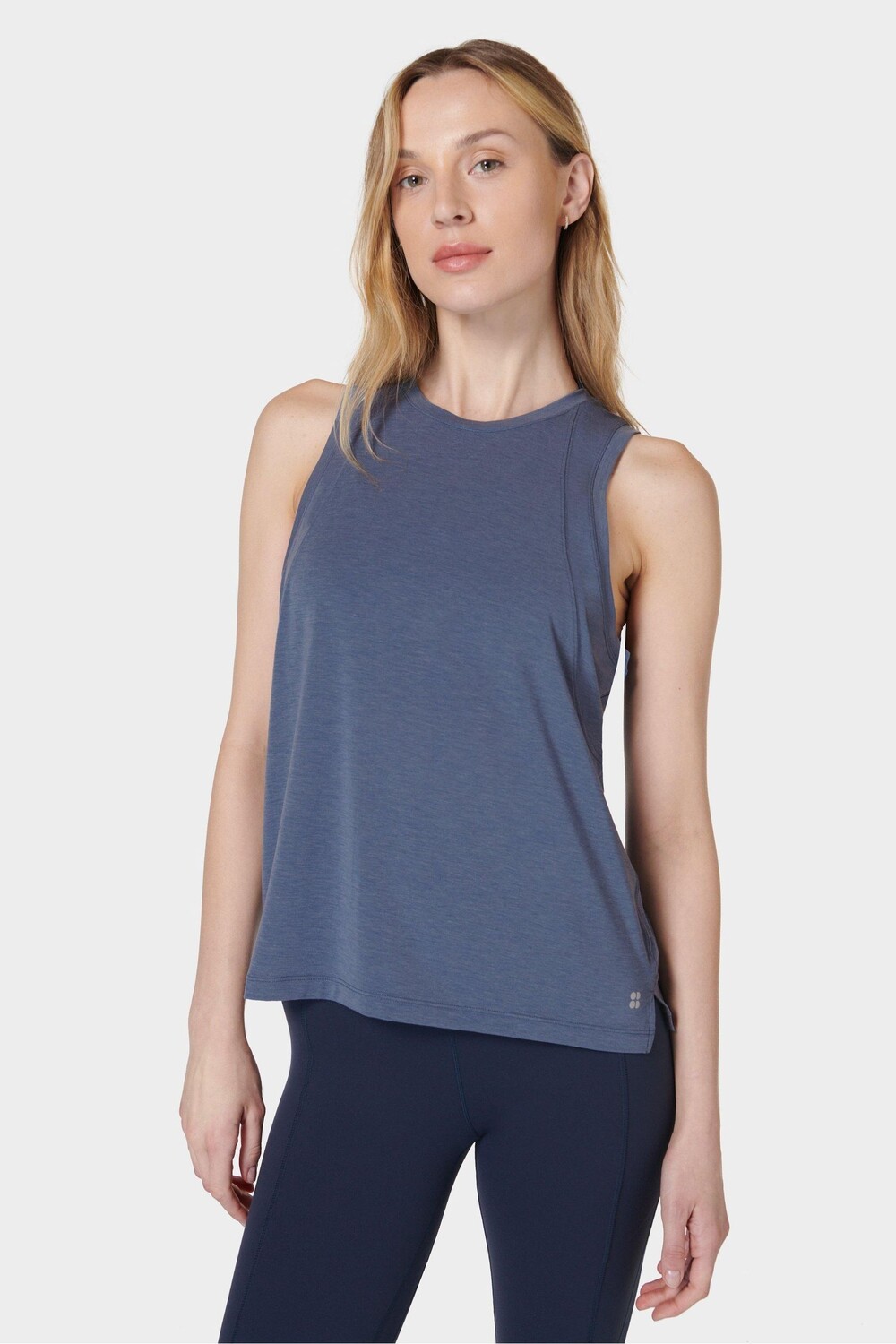 Мягкий поток студийного танка Sweaty Betty, синий
Мягкий поток студийного танка Sweaty Betty, синий