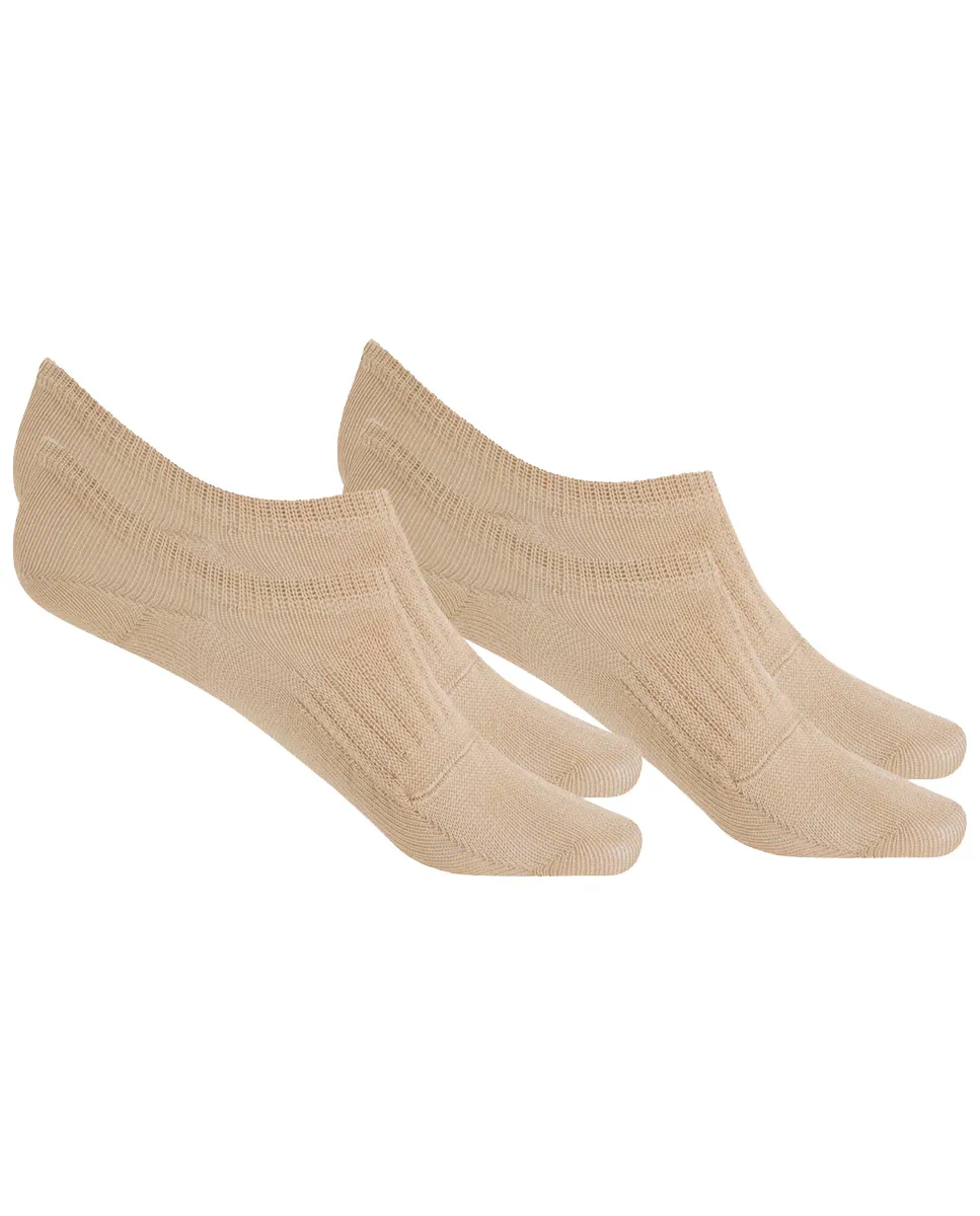 В упаковке 4 пары однотонных невидимых хлопчатобумажных носков Punto Blanco, бежевый
В упаковке 4 пары однотонных невидимых хлопчатобумажных носков Punto Blanco, бежевый