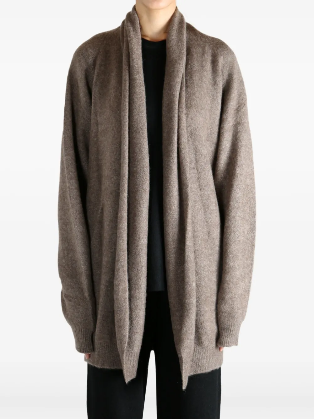 Кардиган с шалевым воротником Frenckenberger, коричневый
Кардиган с шалевым воротником Frenckenberger, коричневый