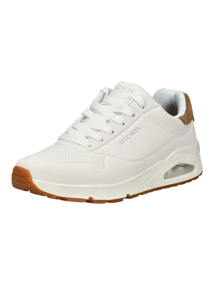 Низкие кроссовки Skechers, белый/коричневый
Низкие кроссовки Skechers, белый/коричневый