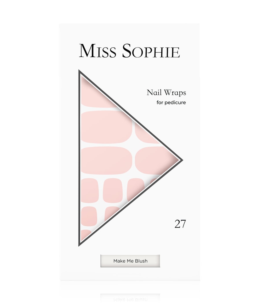 Фольга для ногтей Miss Sophie Make Me Blush Pedicure, Make Me Blush, 27 шт. 
Фольга для ногтей Miss Sophie Make Me Blush Pedicure, Make Me Blush, 27 шт.