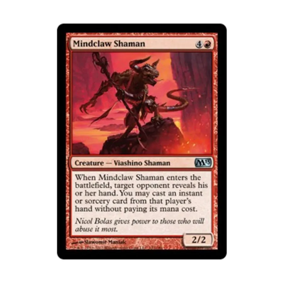 CCG Шаман Коготь Разума (U), MTG - Magic 2013
CCG Шаман Коготь Разума (U), MTG - Magic 2013