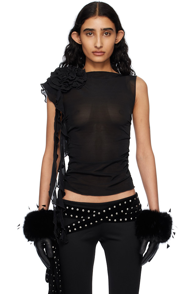 Топ "Кровавый жених" Fancì Club, черный
Топ "Кровавый жених" Fancì Club, черный