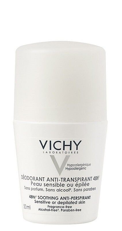 Vichy Deo Anti-Transpirant 48H Sensitive антиперспирант, 50 ml
Vichy Deo Anti-Transpirant 48H Sensitive антиперспирант, 50 ml